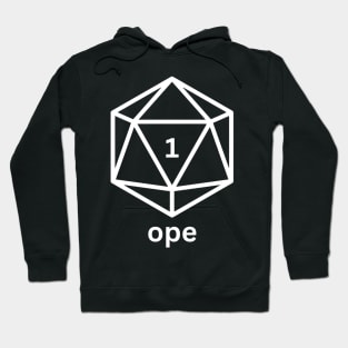 Natural Ope (white) Hoodie